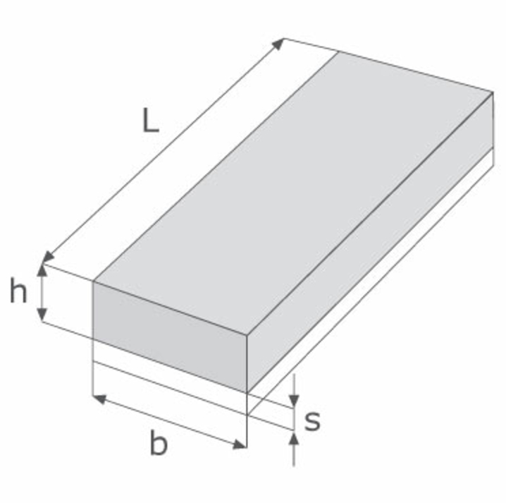 gummi-metall-schiene-typ-e-zg