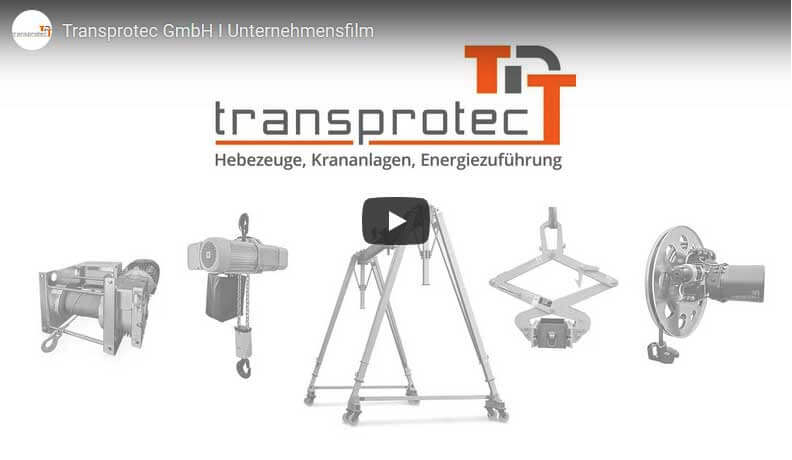 Startbild zum Image-Vieeo der Firma transprotec